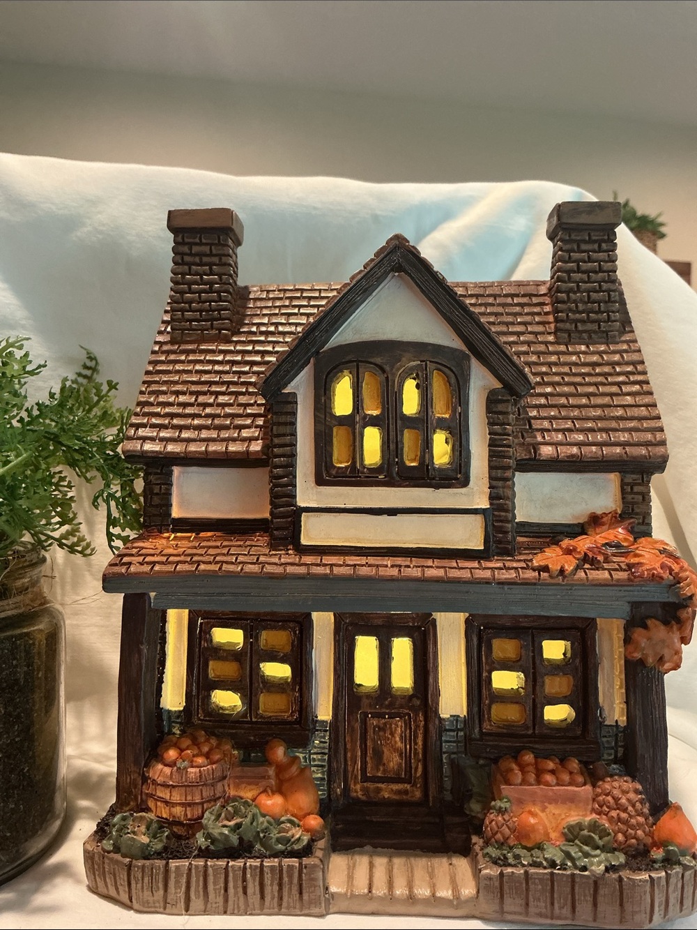 *Out of Stock Online* Hobby Lobby Fall Light Up House by Robert Stanley